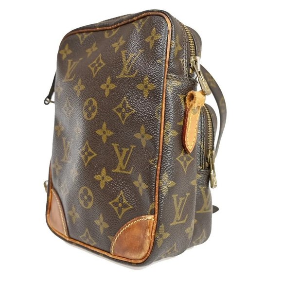 Auth LOUIS VUITTON Amazon Crossbody Shoulder Bag Monogram Leather - Picture 6 of 16